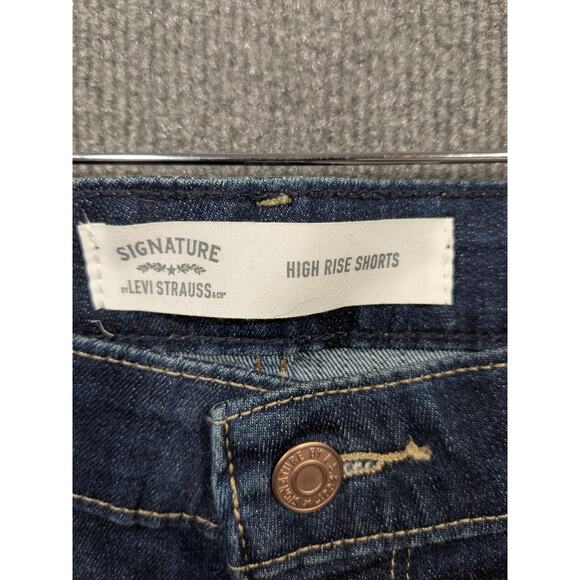 Levis High Rise 3" Shorts Womens 14/32 (Fits 33x3) Simply Stretch Comfort Roll - Picture 3 of 13